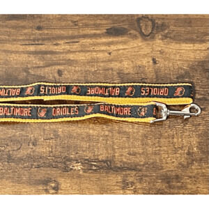 Vintage Baltimore Orioles MLB Black & Orange 4ft Dog Leash